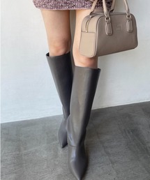 SNIDEL | ワイドシャフトロングブーツ(ブーツ)