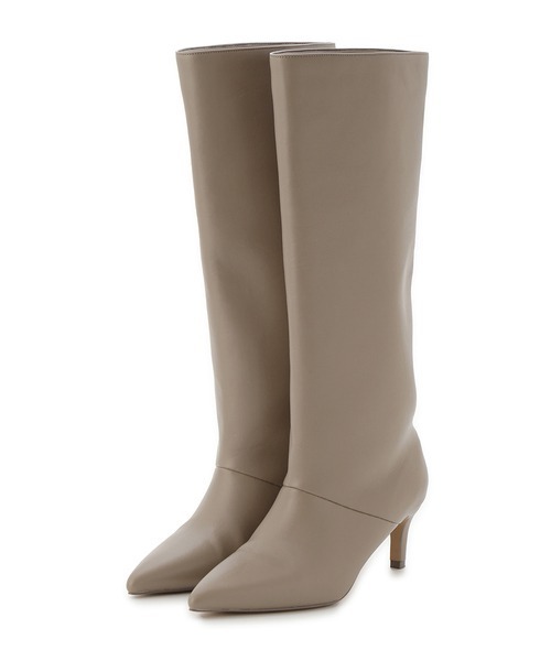 SNIDEL（スナイデル）の「ワイドシャフトロングブーツ（ブーツ・レディース・ブラック/ダークグレー/ベージュ・SMALL/LARGE/MEDIUM）」の20枚目の写真