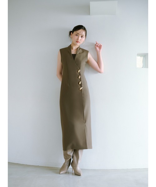 SNIDEL（スナイデル）の「ワイドシャフトロングブーツ（ブーツ・レディース・ブラック/ダークグレー/ベージュ・SMALL/LARGE/MEDIUM）」の16枚目の写真