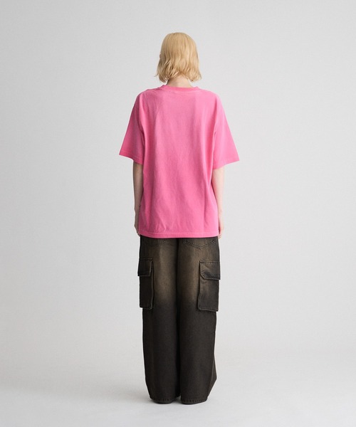 WISH FOR EVER(ウィッシュフォーエバー)の「FRINGE OVERDYED CARGO DENIM / フリンジオーバーダイカーゴデニム(デニムパンツ・メンズ・ブラック/ブラウン・MEDIUM/SMALL/LARGE)」の16枚目の写真