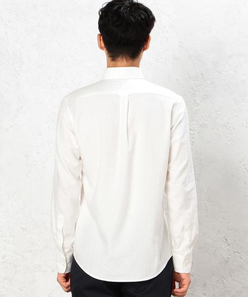 green label relaxing（グリーンレーベルリラクシング）の「【WEB限定】★★B/CRAZY VIYE EMBRO シャツ（シャツ/ブラウス・メンズ・ネイビー/オフホワイト・LARGE/MEDIUM/X-LARGE/SMALL）」の3枚目の写真