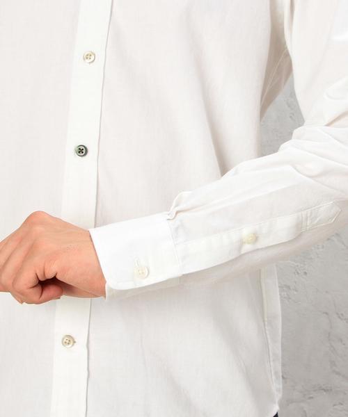 green label relaxing（グリーンレーベルリラクシング）の「【WEB限定】★★B/CRAZY VIYE EMBRO シャツ（シャツ/ブラウス・メンズ・ネイビー/オフホワイト・LARGE/MEDIUM/X-LARGE/SMALL）」の13枚目の写真