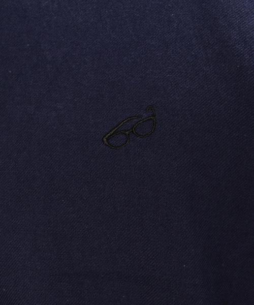 green label relaxing（グリーンレーベルリラクシング）の「【WEB限定】★★B/CRAZY VIYE EMBRO シャツ（シャツ/ブラウス・メンズ・ネイビー/オフホワイト・LARGE/MEDIUM/X-LARGE/SMALL）」の10枚目の写真