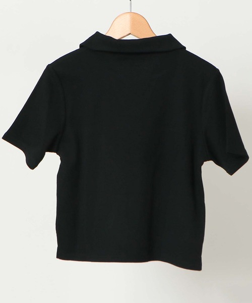 GORGE(ゴージ)の「スキッパーテレコシリコンTシャツ(Tシャツ/カットソー・レディース・オフホワイト/ブラック/イエロー・F)」の7枚目の写真