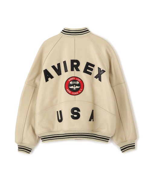 AVIREX VARSITY アヴィレックス バーシティー VARSITY JACKET RED AXES / バーシティジャケット レッドアクシズ