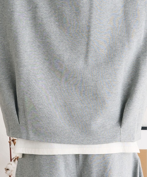 epnok(エプノック)の「タックオーバースウェット(スウェット・メンズ・レッド/グレー/ブラック・SMALL/MEDIUM/LARGE)」の7枚目の写真