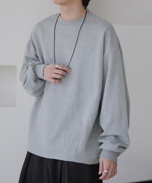epnok(エプノック)の「タックオーバースウェット(スウェット・メンズ・レッド/グレー/ブラック・SMALL/MEDIUM/LARGE)」の12枚目の写真
