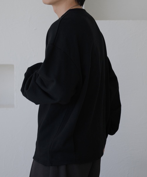 epnok(エプノック)の「タックオーバースウェット(スウェット・メンズ・レッド/グレー/ブラック・SMALL/MEDIUM/LARGE)」の19枚目の写真