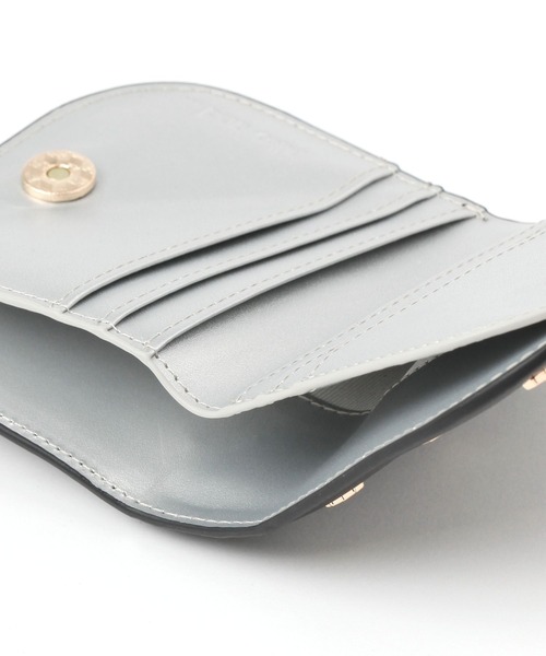niko and...（ニコアンド）の「オリジナルスタッズ二つ折り財布（財布・レディース・ブラック/グリーン/レッド/シルバー/ゴールド・0）」の14枚目の写真