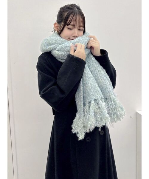 セール】キャンディカラービッグマフラー（マフラー）｜dazzlin