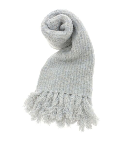 dazzlin（ダズリン）の「キャンディカラービッグマフラー（マフラー・レディース・アイボリー/ブラック/ピンク/オレンジ/グリーン/ブルー/パープル/ライトブルー・FREE）」の15枚目の写真