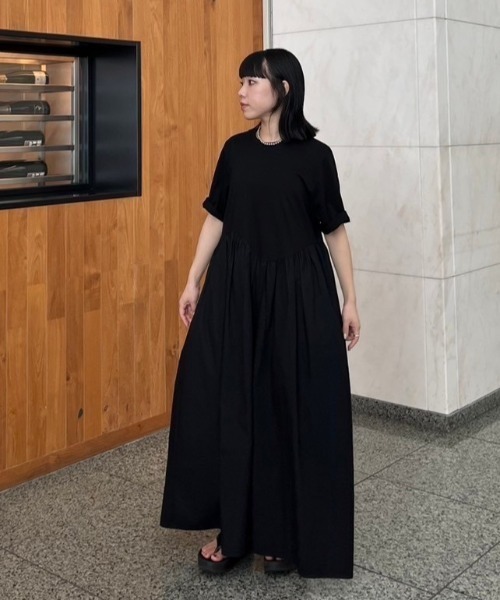 AMAIL（アマイル）の「Jaefun docking flare dress（ワンピース
