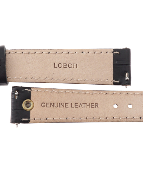 HIROB(ヒロブ)の「LOBOR BLACK STRAP 16mm(SILVER)(アナログ腕時計・レディース・シルバー・FREE)」の5枚目の写真
