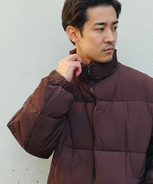 common divisor ショートブルゾン　short jacket 中綿 パドル ショート ブルゾン/Padded Puddle Short Blouson
