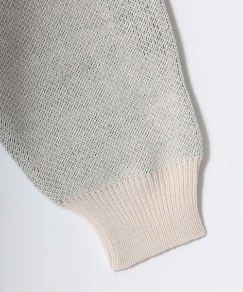 BEN DAVIS(ベンデイビス)の「BEN DAVIS/ベンデイビス SELECTION KNIT TOP/オーバーサイズ ニット ストリート ロゴ セーター/レディース メンズ(ニット/セーター・メンズ・ライトグレー/ブルー/オフホワイト/ブラック・XL/L/M)」の18枚目の写真