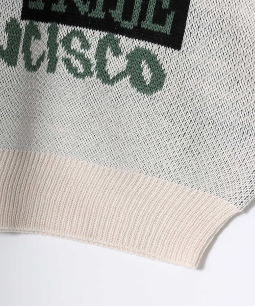 BEN DAVIS(ベンデイビス)の「BEN DAVIS/ベンデイビス SELECTION KNIT TOP/オーバーサイズ ニット ストリート ロゴ セーター/レディース メンズ(ニット/セーター・メンズ・ライトグレー/ブルー/オフホワイト/ブラック・XL/L/M)」の19枚目の写真