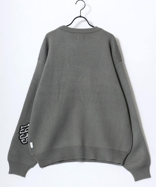 BEN DAVIS(ベンデイビス)の「BEN DAVIS/ベンデイビス SELECTION KNIT TOP/オーバーサイズ ニット ストリート ロゴ セーター/レディース メンズ(ニット/セーター・メンズ・ライトグレー/ブルー/オフホワイト/ブラック・XL/L/M)」の14枚目の写真