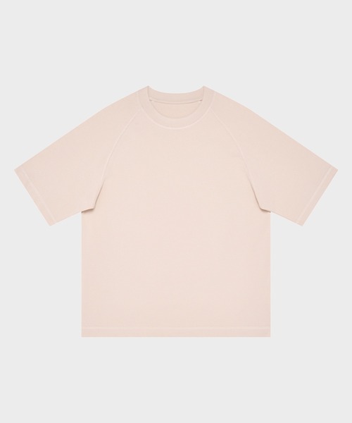 TOBEE(トゥビー)の「【TOBEE】 コットン半袖Tシャツ 無地ルーズフィットラグランスリーブ(Tシャツ/カットソー・メンズ・ベージュ/ダークグレー/ライトグリーン/ホワイト/ブラウン/ダークグリーン/ブラック・SMALL/MEDIUM/LARGE/X-LARGE)」の6枚目の写真