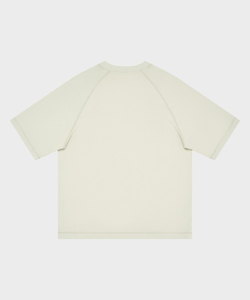 TOBEE(トゥビー)の「【TOBEE】 コットン半袖Tシャツ 無地ルーズフィットラグランスリーブ(Tシャツ/カットソー・メンズ・ベージュ/ダークグレー/ライトグリーン/ホワイト/ブラウン/ダークグリーン/ブラック・SMALL/MEDIUM/LARGE/X-LARGE)」の9枚目の写真