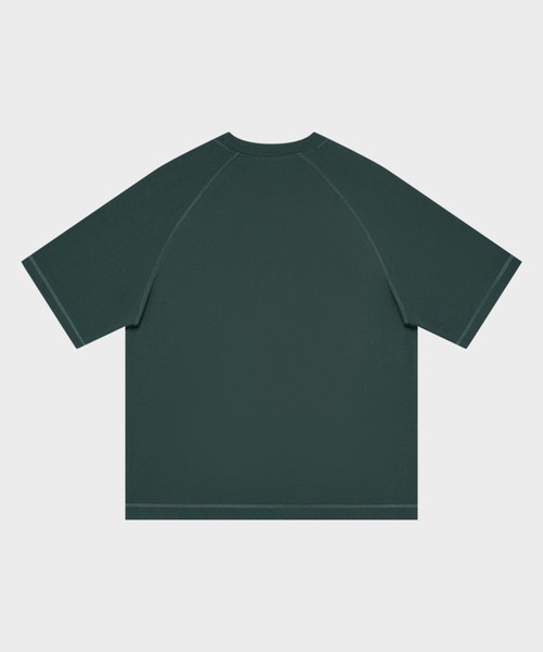 TOBEE(トゥビー)の「【TOBEE】 コットン半袖Tシャツ 無地ルーズフィットラグランスリーブ(Tシャツ/カットソー・メンズ・ベージュ/ダークグレー/ライトグリーン/ホワイト/ブラウン/ダークグリーン/ブラック・SMALL/MEDIUM/LARGE/X-LARGE)」の19枚目の写真