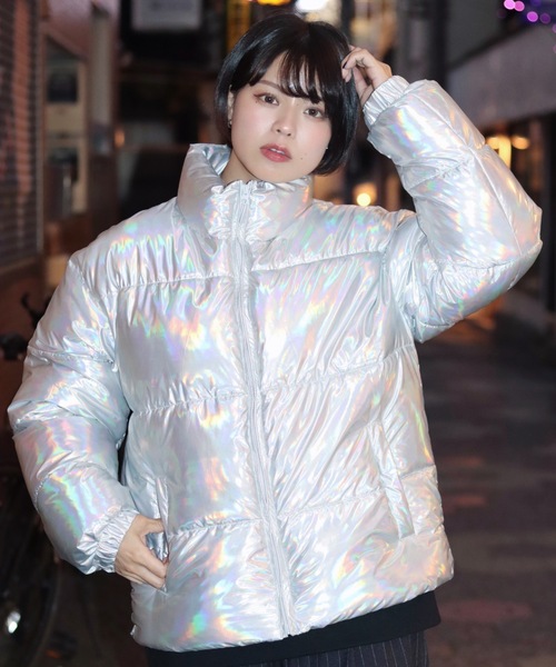 セール】オーロラシャイニーY3K フェイクダウンジャケット/中綿