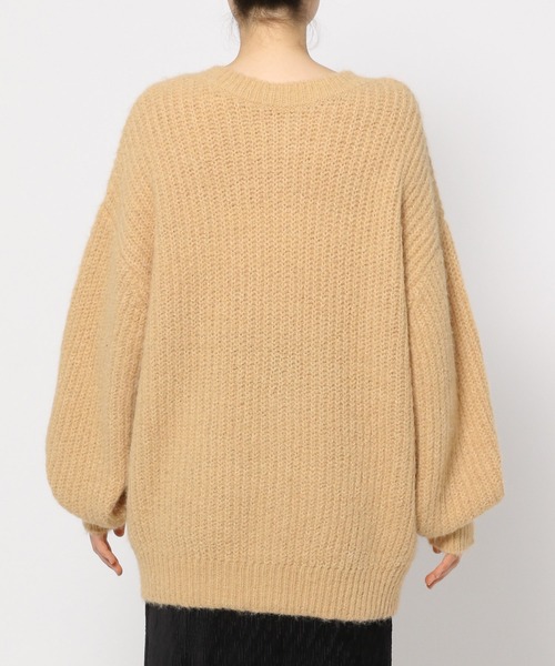 mysty woman（ミスティウーマン）の「【スタッフプロデュース/WEB限定】MiO企画・ニュアンスもふもふカーディガン 149820（カーディガン/ボレロ・レディース・ピンク/ホワイト系その他/ベージュ・FREE）」の13枚目の写真