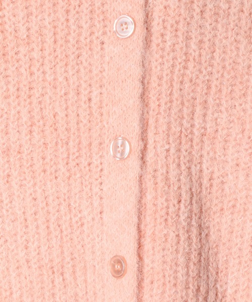 mysty woman（ミスティウーマン）の「【スタッフプロデュース/WEB限定】MiO企画・ニュアンスもふもふカーディガン 149820（カーディガン/ボレロ・レディース・ピンク/ホワイト系その他/ベージュ・FREE）」の8枚目の写真