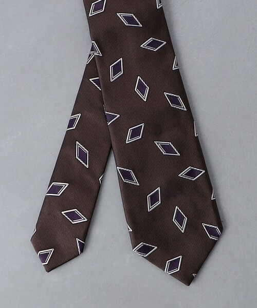 UNITED ARROWS(ユナイテッドアローズ)の「コモン ジャカード ネクタイ(ネクタイ・メンズ・ライトブルー/ダークブラウン/ネイビー・FREE)」の7枚目の写真