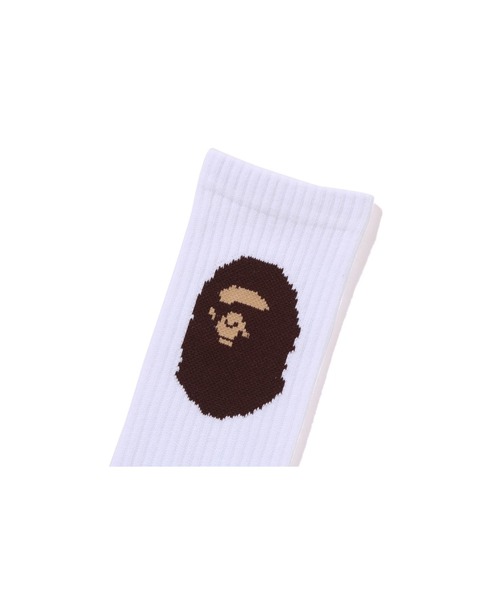 ☆ギフトにも☆関税送料込【A BATHING APE】刺繍ソックス 2color ☆ギフトにも☆関税送料込【A BATHING APE】刺繍ソックス 2color