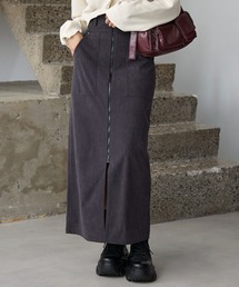 PAGEBOY | コルセットコーデュロイスカート(スカート)