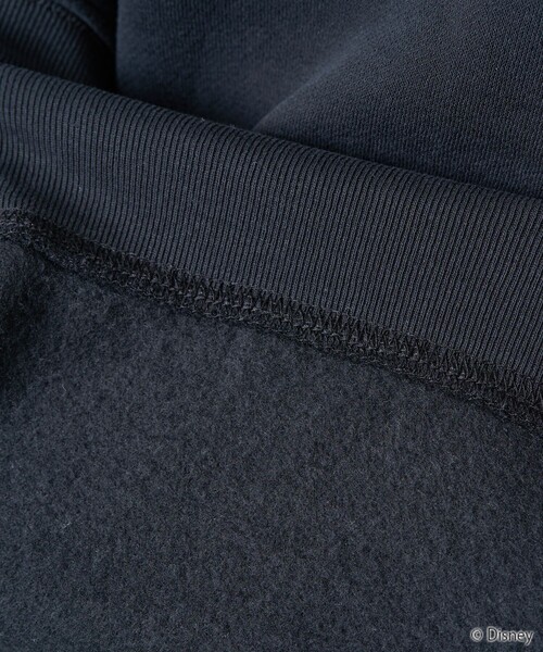 FREAK'S STORE（フリークスストア）の「限定展開　別注/Mickey Mouse/ミッキーマウス　刺繍スウェット（スウェット・レディース・ブラック/ブルーグレー/杢グレー/ナチュラル・ﾌﾘ-）」の22枚目の写真