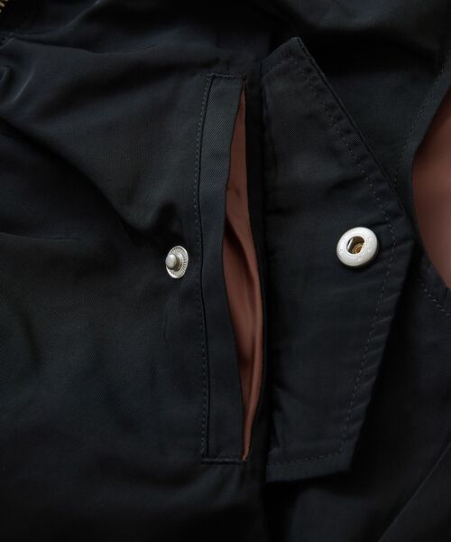 Sugar spoon（シュガースプーン）の「・SUGAR　SPOON　MA-1ベスト（ベスト・レディース・ブラック/カーキ/ボルドー/ブラウン・FREE）」の14枚目の写真