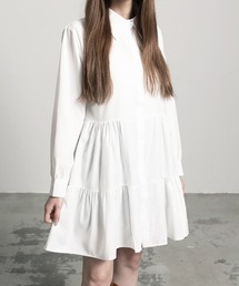 SILVER BULLET（シルバーバレット）の「『.KOM/ドットケーオーエム』シャツワンピース 長袖【Y】【CN】（ワンピース）」