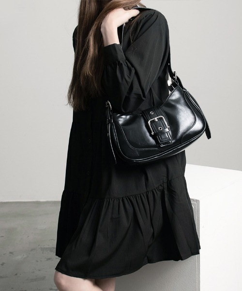 .KOM(ドットコム)の「『.KOM/ドットケーオーエム』シャツワンピース 長袖 【CN】(ワンピース・レディース・ホワイト/ブラック・M)」の19枚目の写真