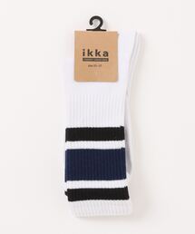 ikka | 3本ラインクルーソックス(ソックス/靴下)