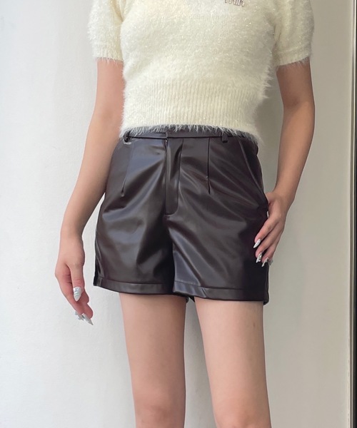 one way（ワンウェイ）の「ヴィンテージ風ショートパンツ（その他パンツ・レディース・ブラック/ブラウン・FREE）」の13枚目の写真