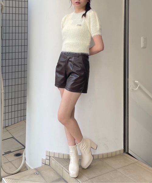 one way（ワンウェイ）の「ヴィンテージ風ショートパンツ（その他パンツ・レディース・ブラック/ブラウン・FREE）」の18枚目の写真