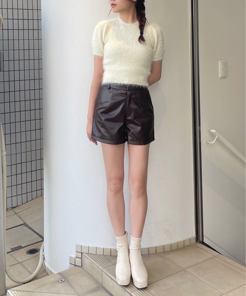 one way（ワンウェイ）の「ヴィンテージ風ショートパンツ（その他パンツ・レディース・ブラック/ブラウン・FREE）」の19枚目の写真