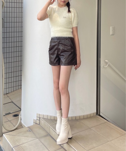 one way（ワンウェイ）の「ヴィンテージ風ショートパンツ（その他パンツ・レディース・ブラック/ブラウン・FREE）」の20枚目の写真