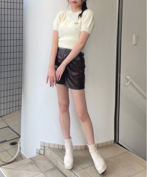 one way（ワンウェイ）の「ヴィンテージ風ショートパンツ（その他パンツ・レディース・ブラック/ブラウン・FREE）」の21枚目の写真