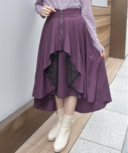 レア・美品　Vivienne Westwood ウールギャバライディングスカート Vivienne Westwood（ヴィヴィアンウエストウッド）の「ｳｰﾙｷﾞｬﾊﾞ