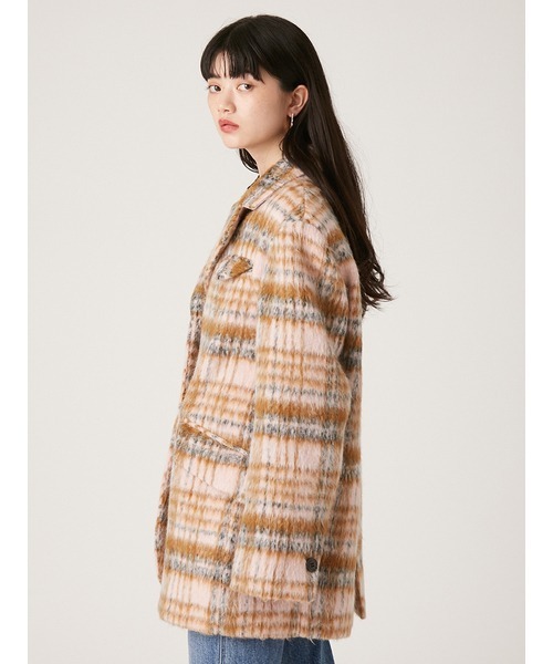 LILY BROWN（リリーブラウン）の「シャギーオーバージャケット