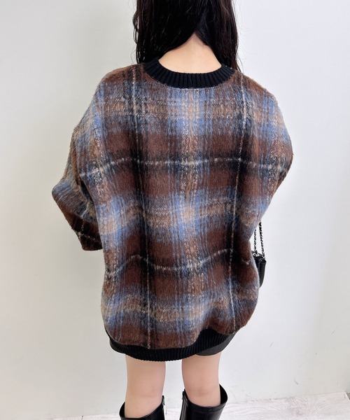 INGNI(イング)の「チェックリブチュニックトップス(その他トップス・レディース・ブラック/ブラウン/ブラック系その他・M)」の20枚目の写真