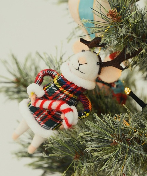 studio CLIP（スタディオクリップ）の「ネズミオーナメント[CHRISTMAS