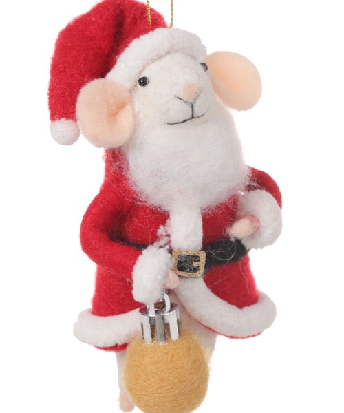 セール】ネズミオーナメント[CHRISTMAS 2024]（インテリア雑貨