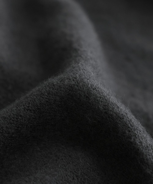 n'OrLABEL(ノアールレーベル)の「裏起毛ハーフジップスウェット(スウェット・メンズ・チャコール/ブラック・M/L)」の7枚目の写真