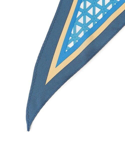 23区（ニジュウサンク）の「シルク ダイヤ スカーフ（バンダナ/スカーフ・レディース・ブラック系5/ネイビー系5・F）」の20枚目の写真