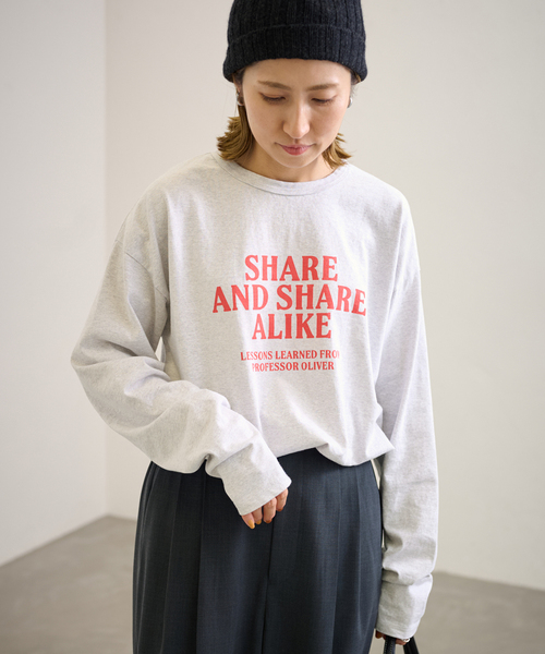 フレームワーク FRAME WORK ロゴロンTee ホワイト