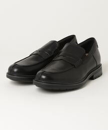 Clarks | Un Shire Step / アンシャイアステップ（ブラックレザー）(ローファー)