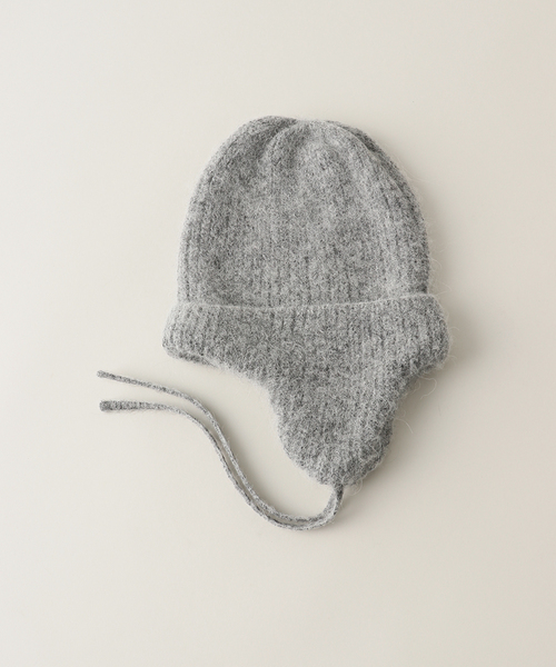 PCNQ(パークニック)の「【pcnq/パークニック】フライトニットキャップ(キャップ・レディース・チャコールグレー・FREE)」の6枚目の写真